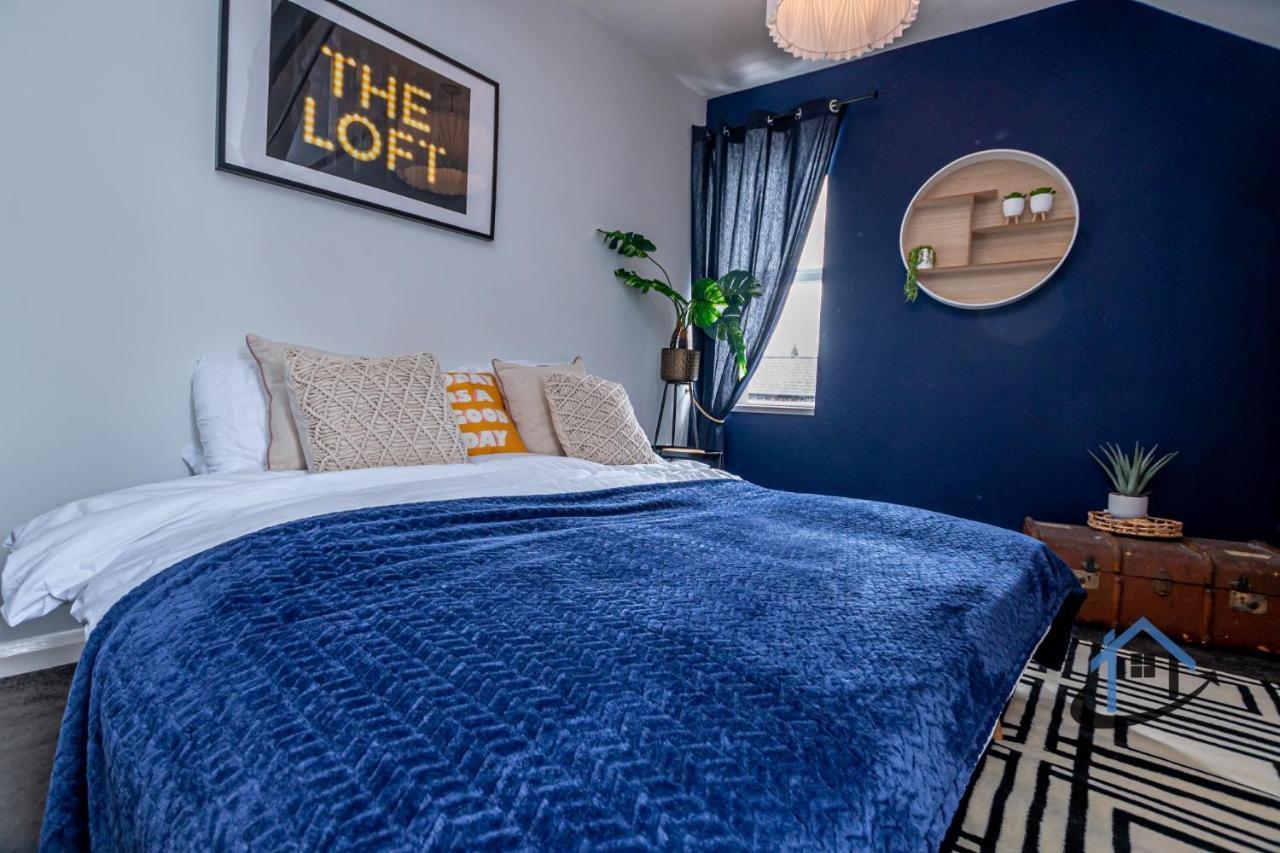 Flat 5, Super King Bed, Free Parking, Workspace, Free Wi-Fi Nottingham Buitenkant foto